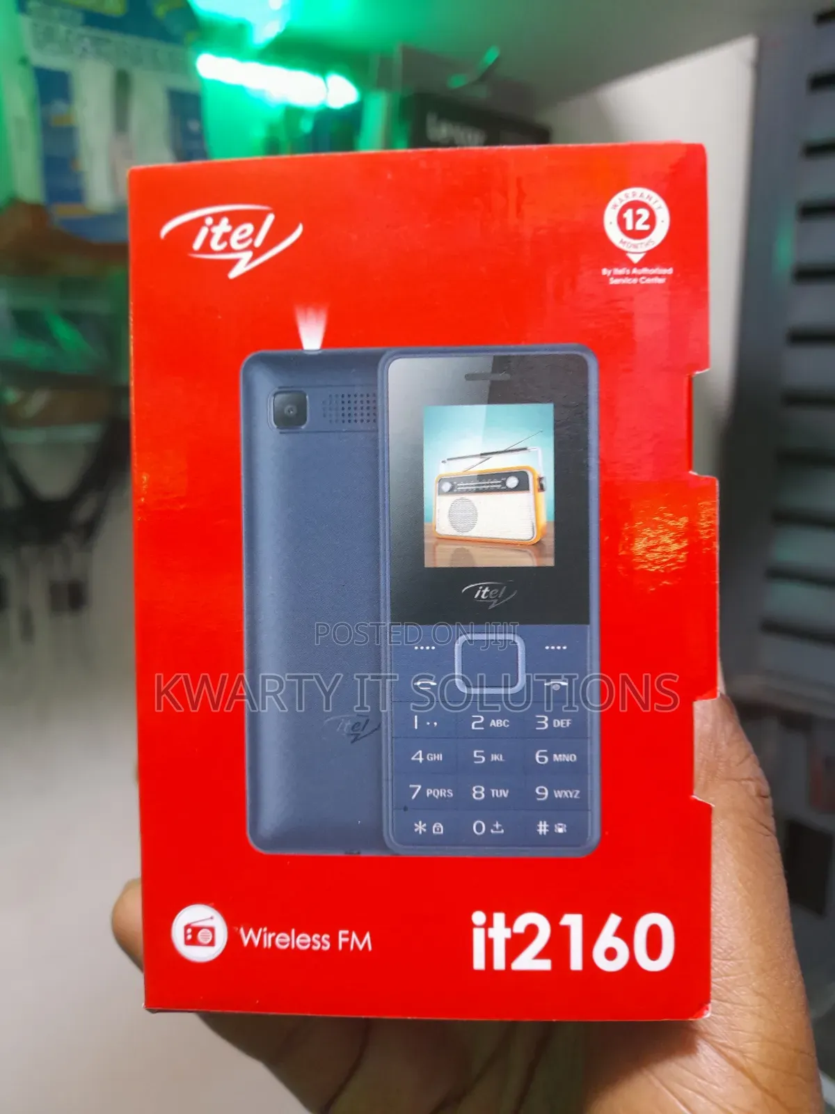 New Itel it2160 Black