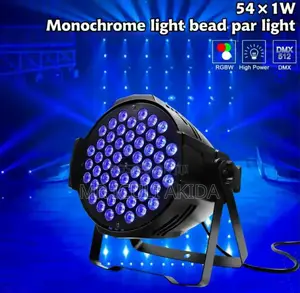 Disco 80w 54x1w Led 3in1 DMX Lamp RGB Par Can Stage Lights