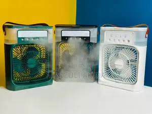 600ml 10w Gearup Table Air Cooler Fan With Mist Flow