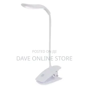 Rechargeable Table Lamp With Clip