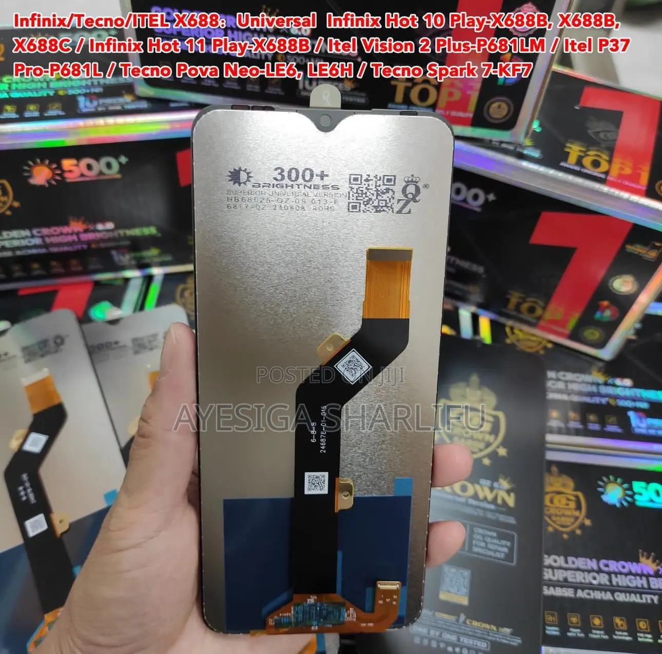 Infinix Hot 10 Play Original Screen