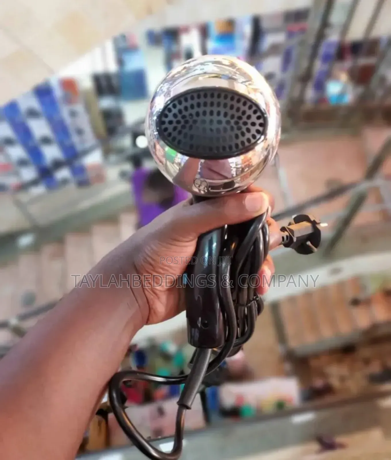 Sokany Hand Hair Dryer – Silver