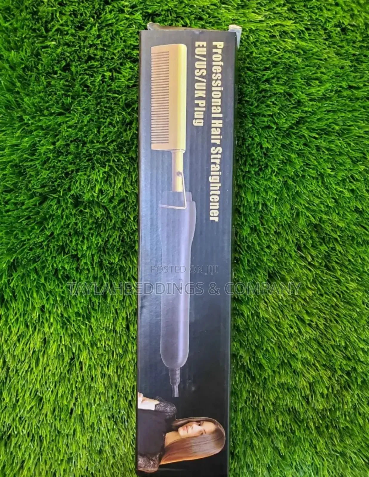 Electric Hot Hair Straightening Comb