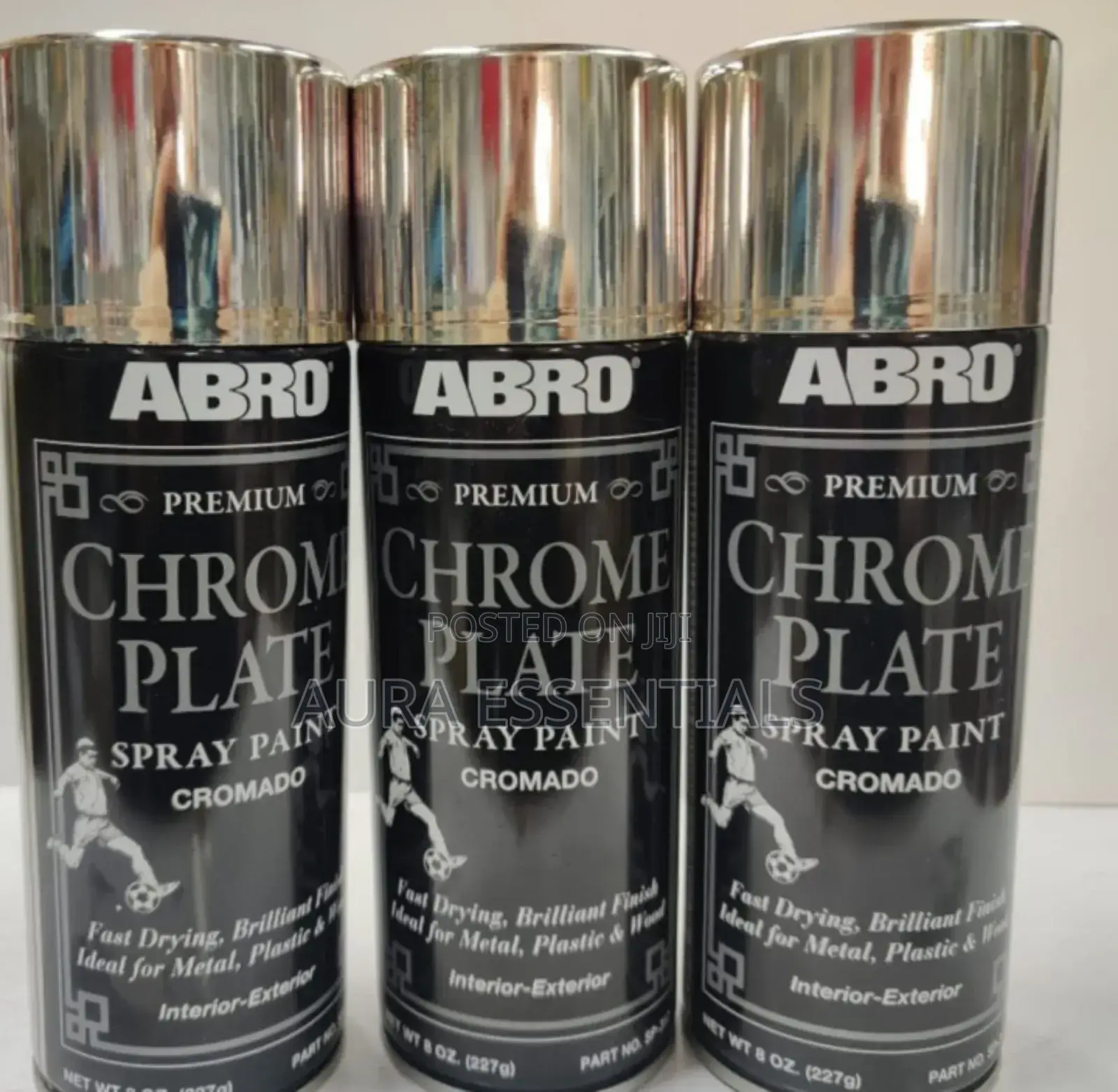 ABRO Chrome Plate Spray