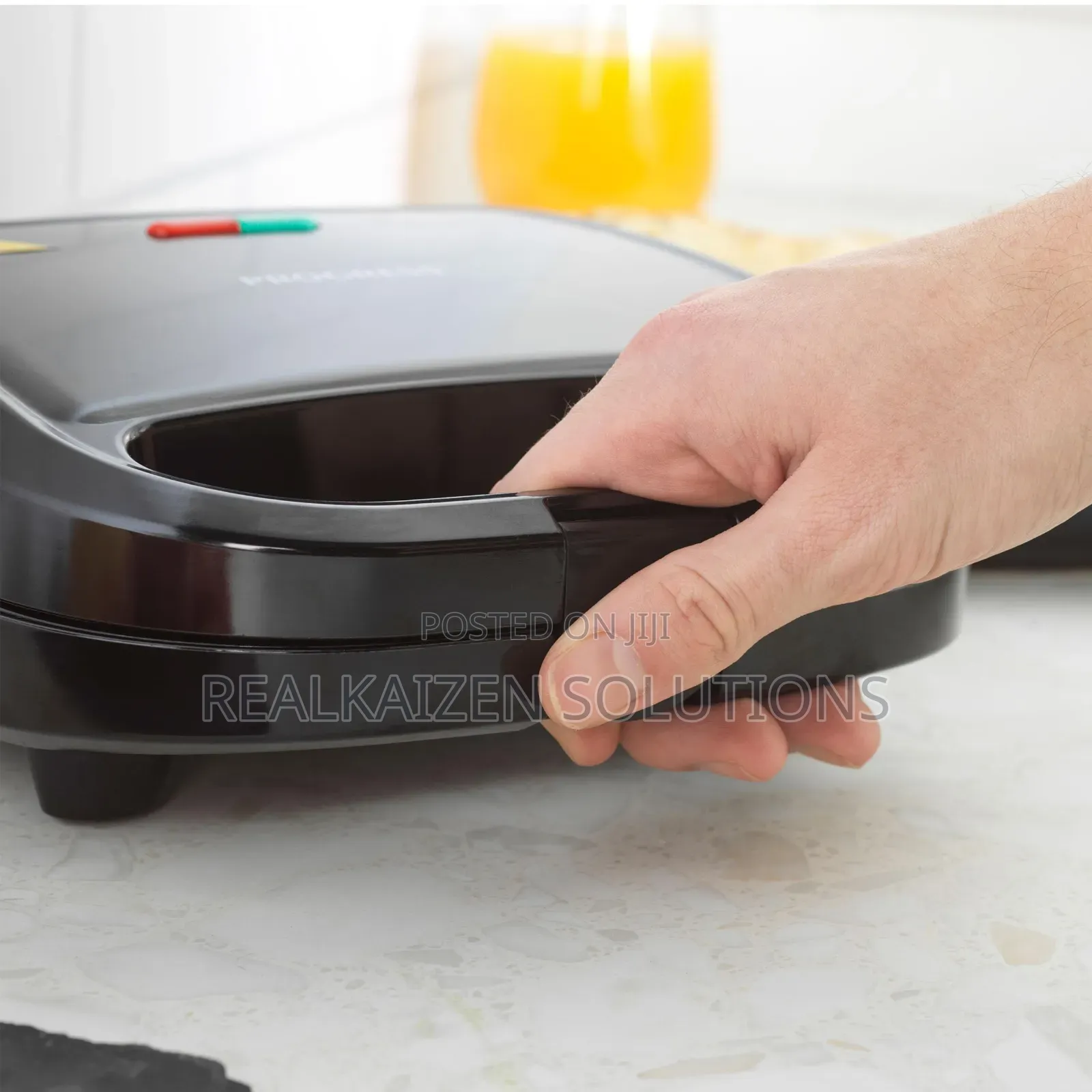 UK PROGRESS 2 Slice Non-Stick Sandwich and Omelette Toaster