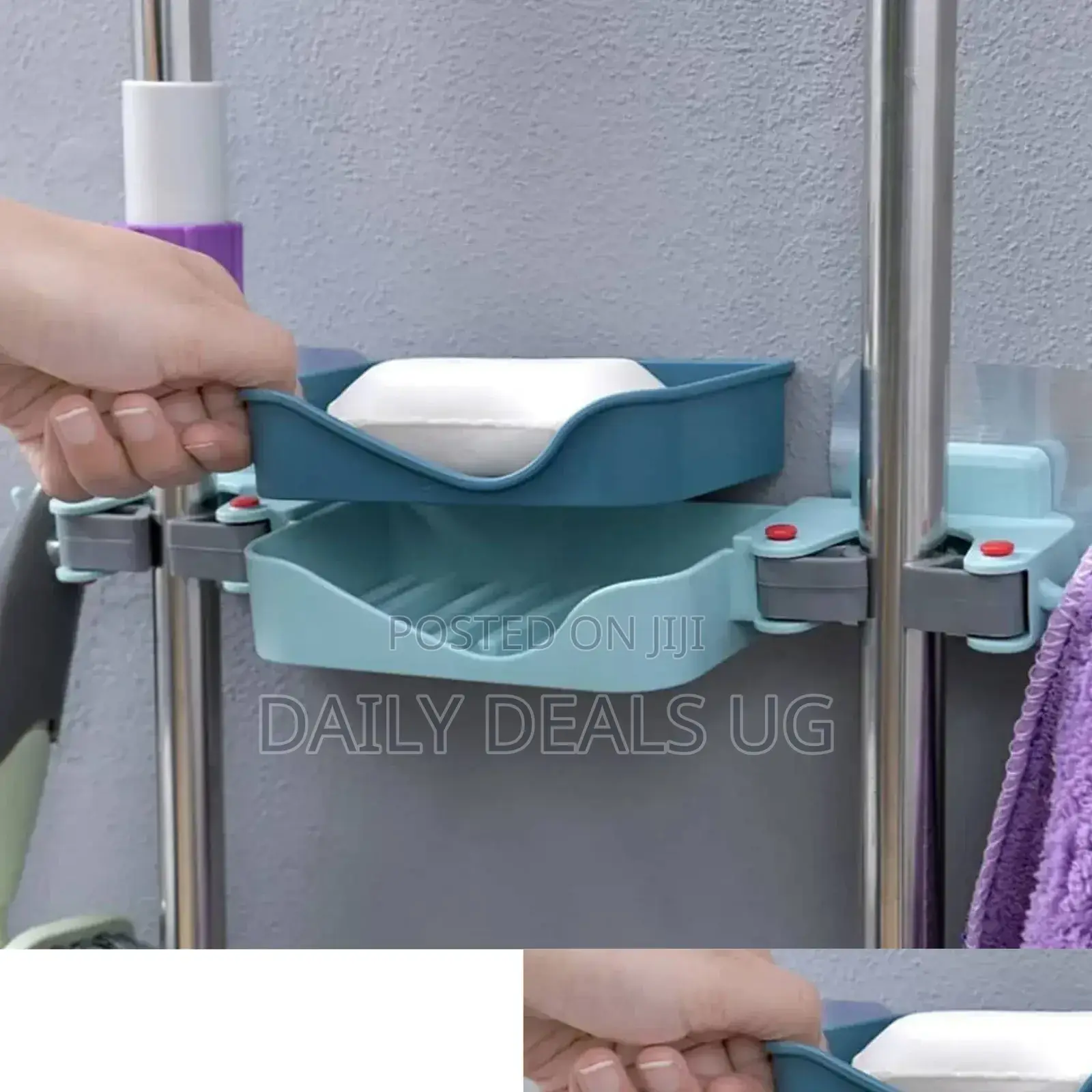 Mounted Mop Holder
