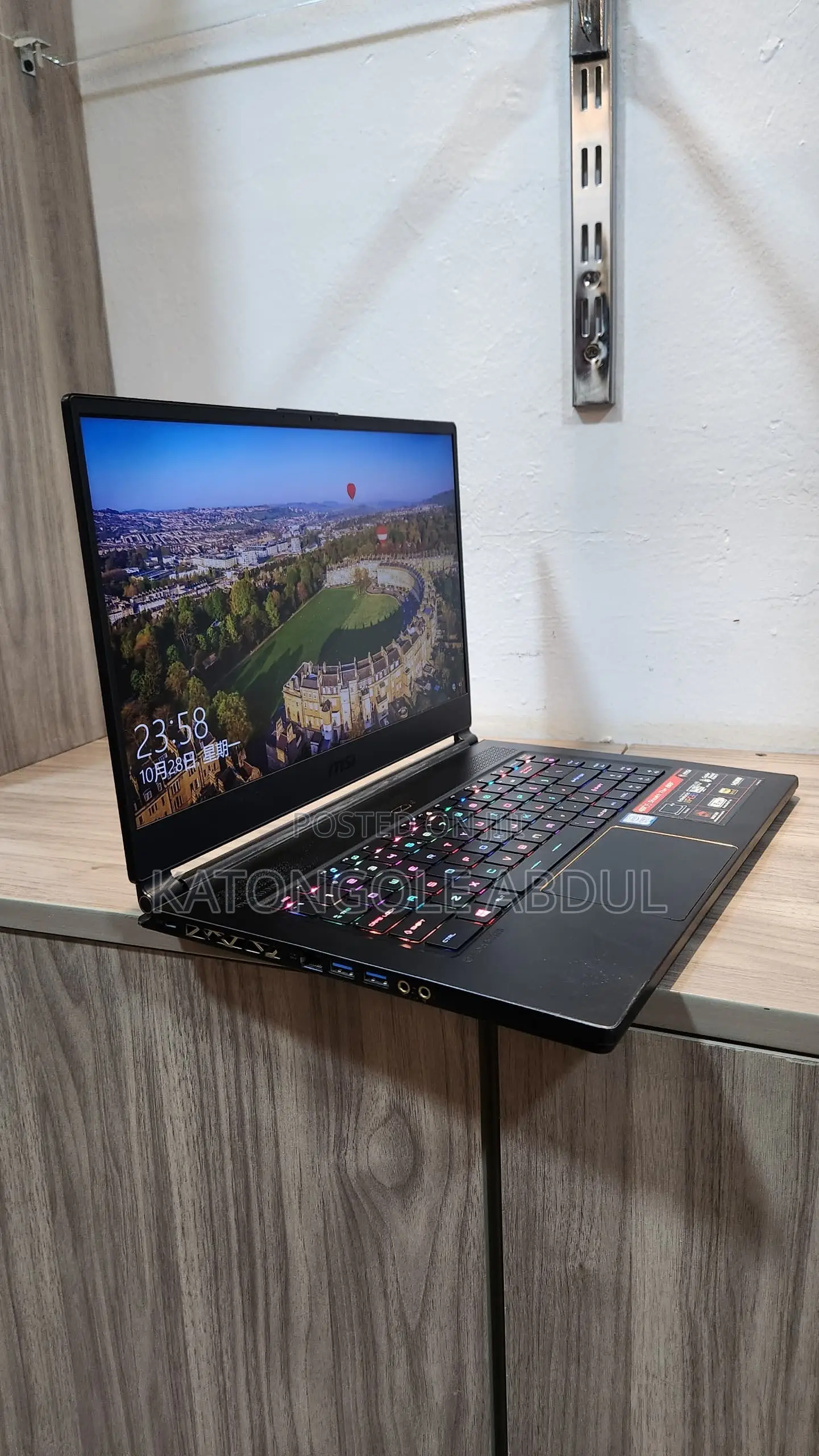 New Laptop MSI 16GB Intel Core I7 SSD 1T
