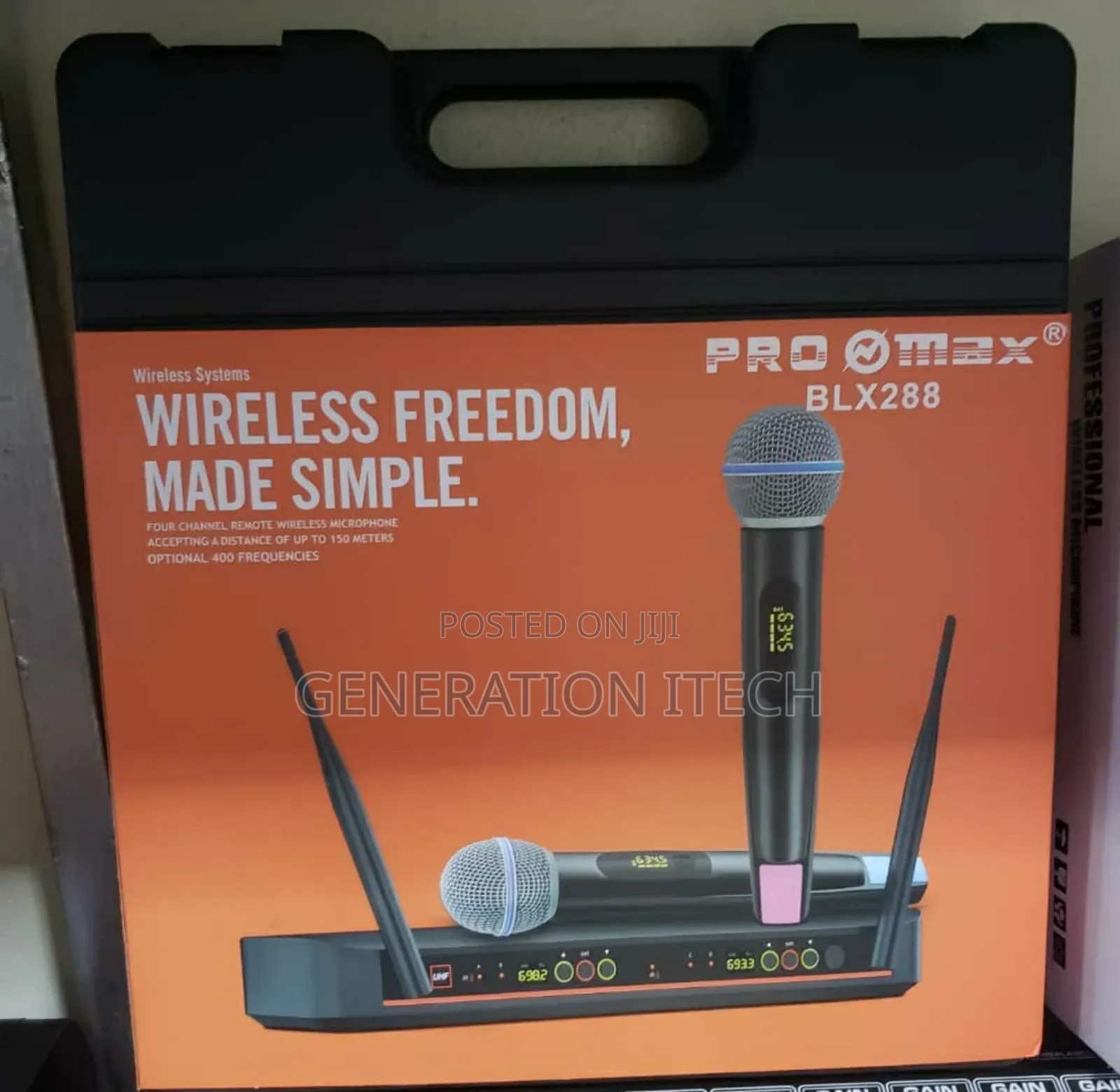 Pro Max Wireless Microphone Dual Channel - BLX-288
