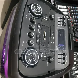 Heavy Bass Rechargeable Speaker With Bluetooth and Mics