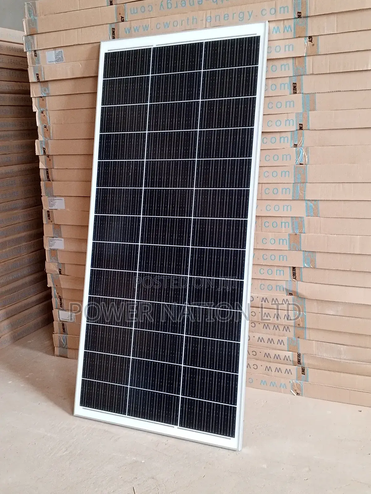 150w Mono Crystalline Solar Panel Off Grid Charging