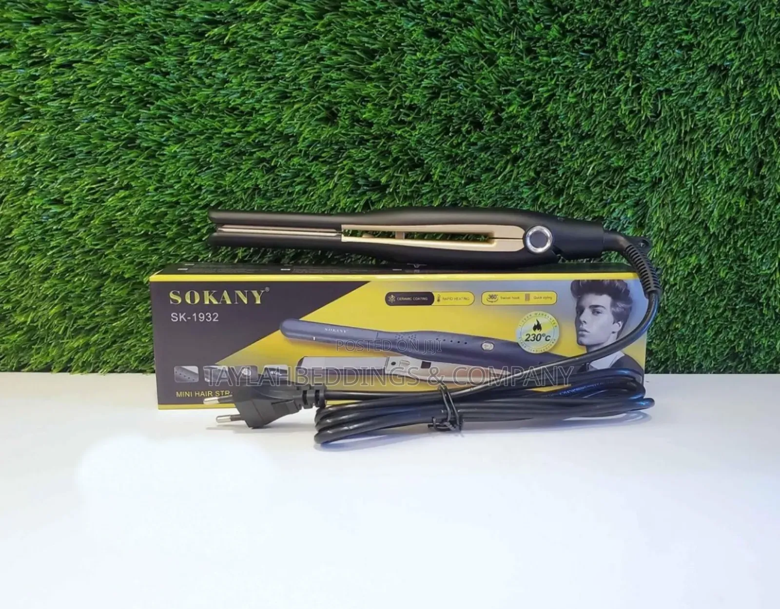 Sokany Mini Hair Straightener Ceramic Coating