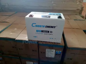 100ah 1.28kwh Cworth Lithium Battery