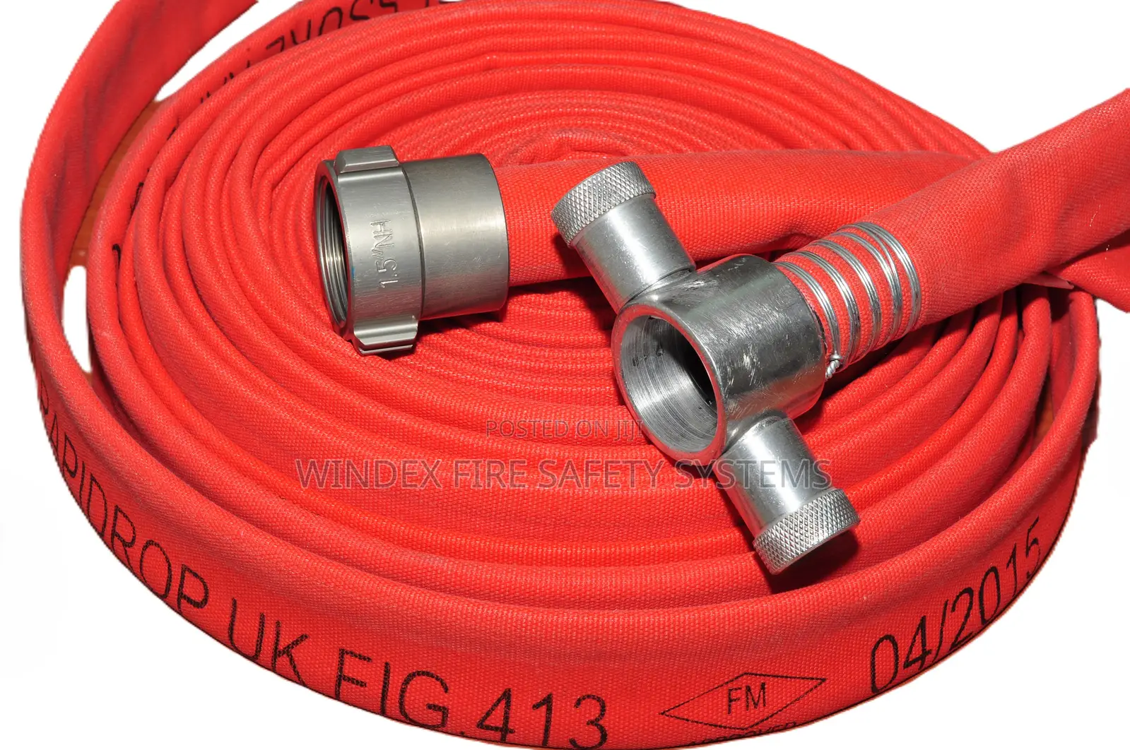 2.5" Red Fire Hose
