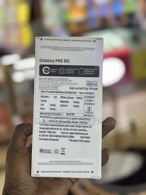 New Samsung Galaxy M15 128 GB Black