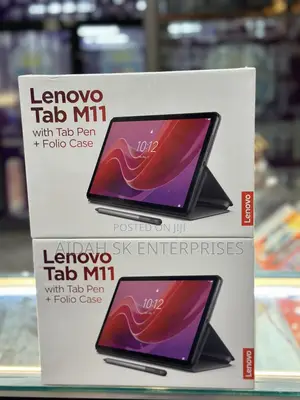 New Lenovo Tab M11 128 GB Black