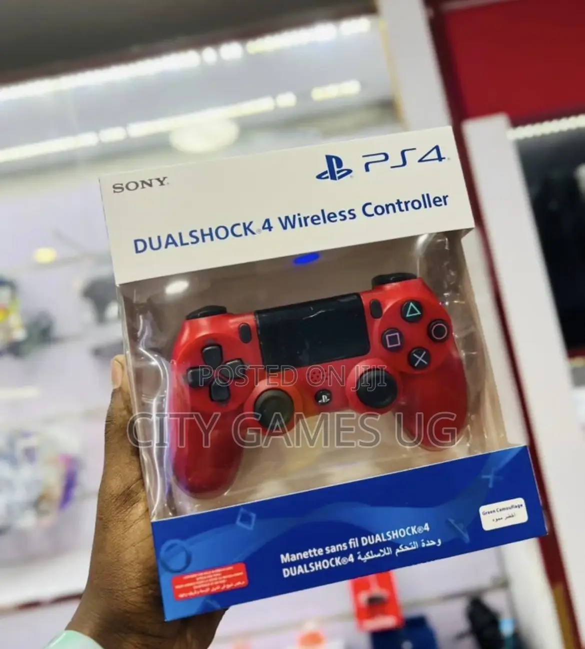 Dualshock 4 Controller-Red Color