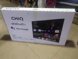 Chiq 43 Smart UHD Digital Flat Screen Flameless.