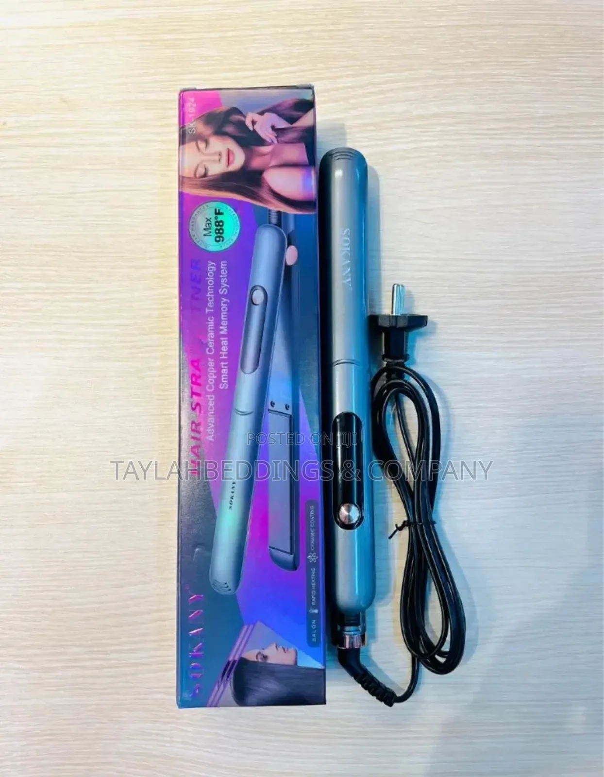 Sokany -Advanced Copper Ceramic Technology Hair Iron