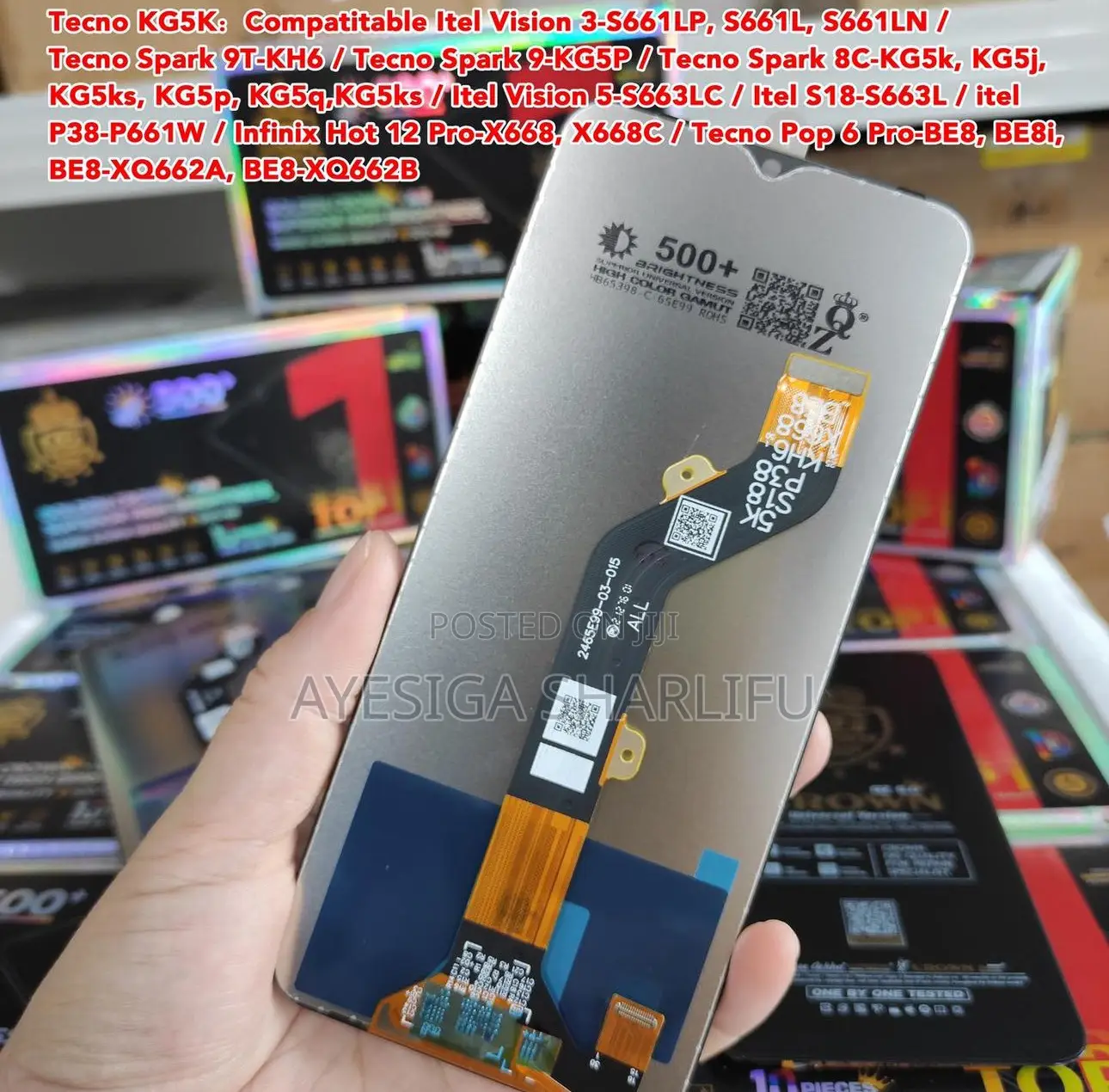 Tecno Spark 8C Original Screen
