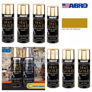 ABRO Premium Gold Spray Can Paint