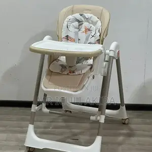 2in1wheeled Baby High Dining Feeding Chair WTH Rocking Swing