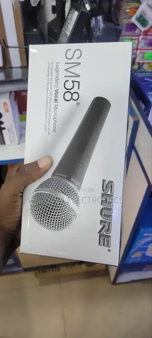 Black Wired Microphone/Professional Shure SM58 Microphone