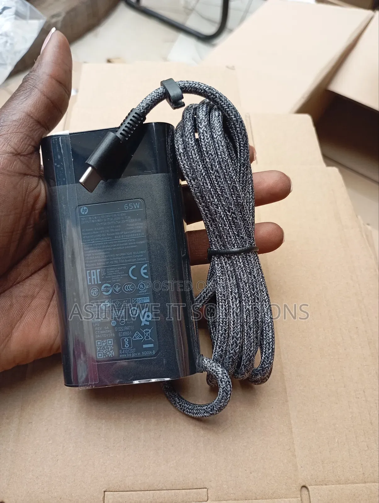 Hp Type C 65w Laptop Charger