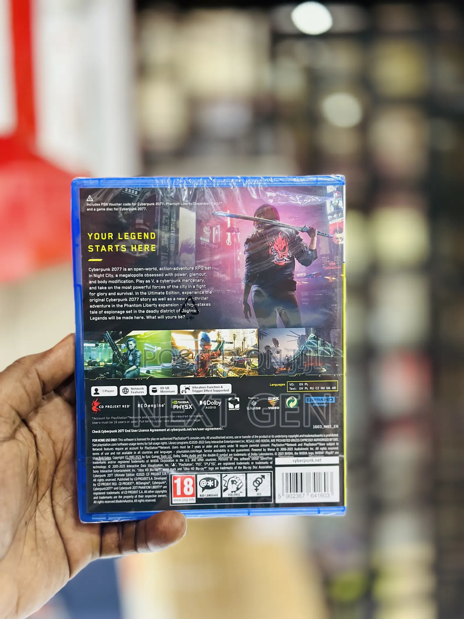 Cyberpunk Ps5