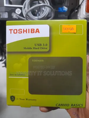 500GB EXTERNAL Harddisk Toshiba