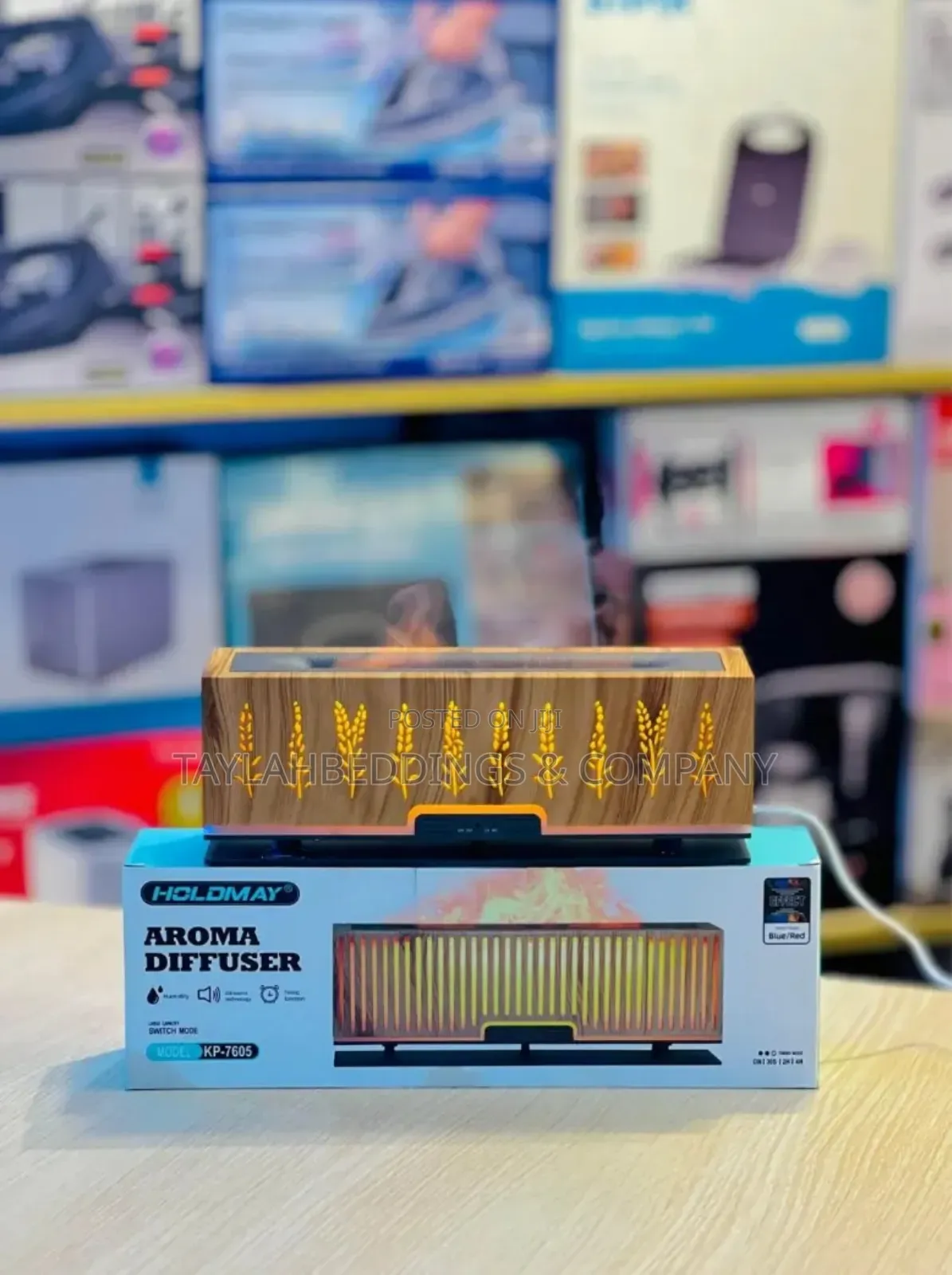 Flame Humidifier Silent Aroma Diffuser