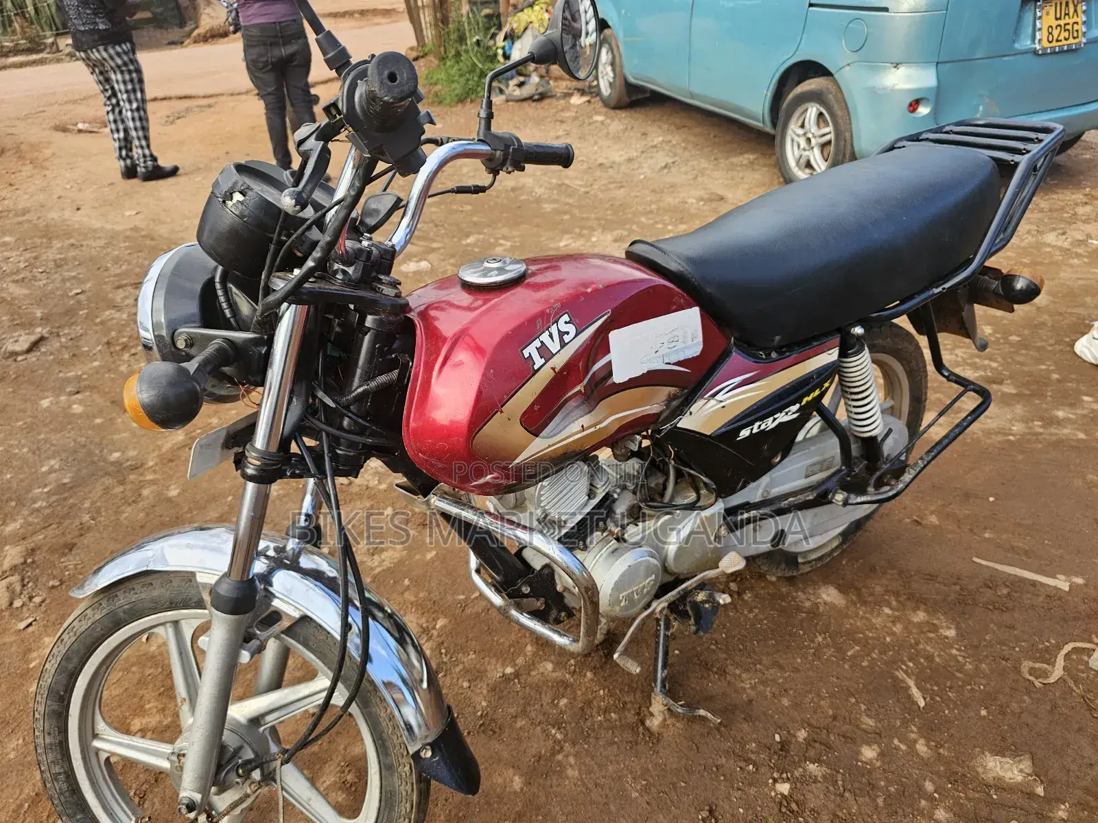 TVS XL 100 2017 Red