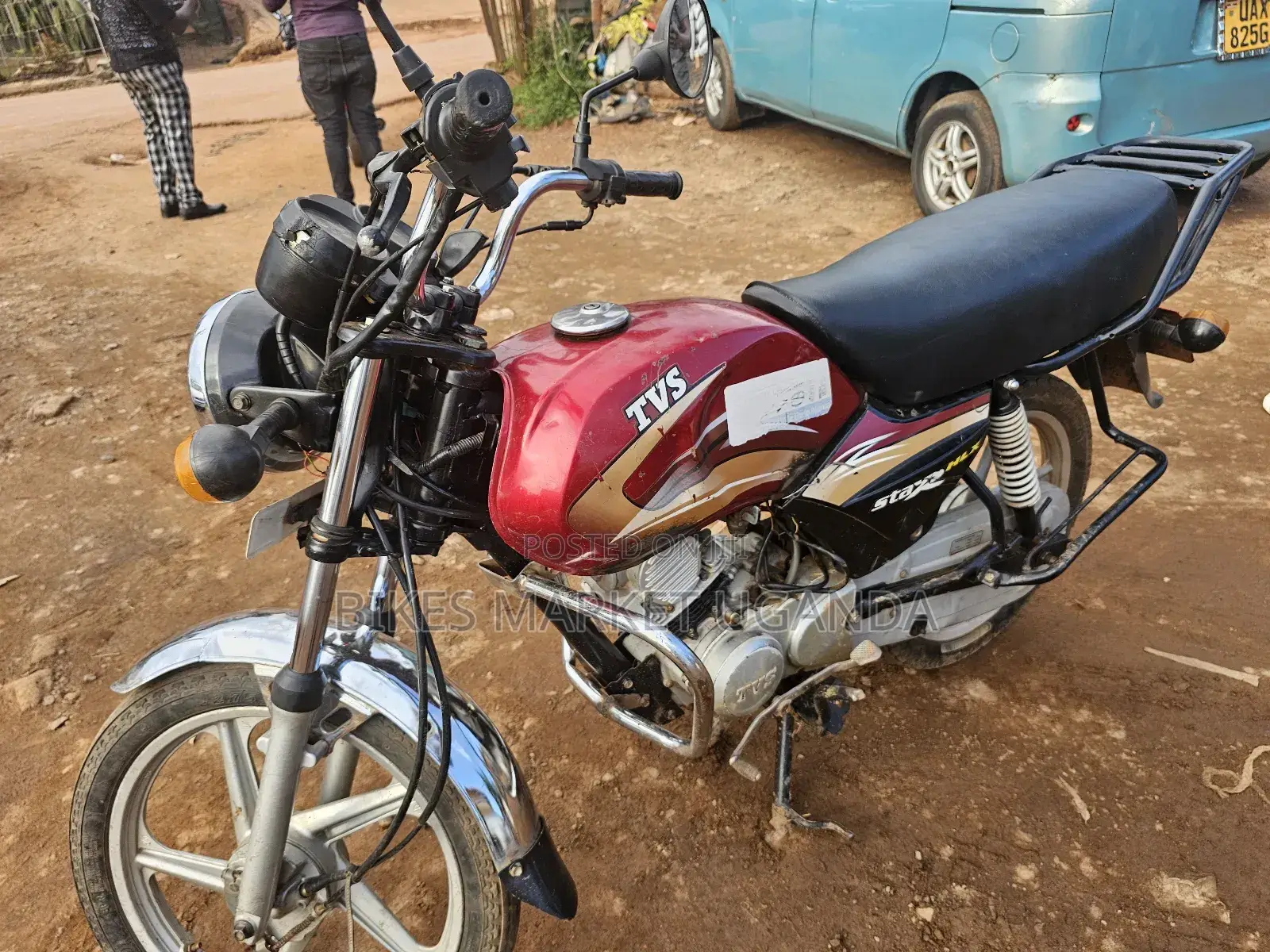 TVS XL 100 2017 Red