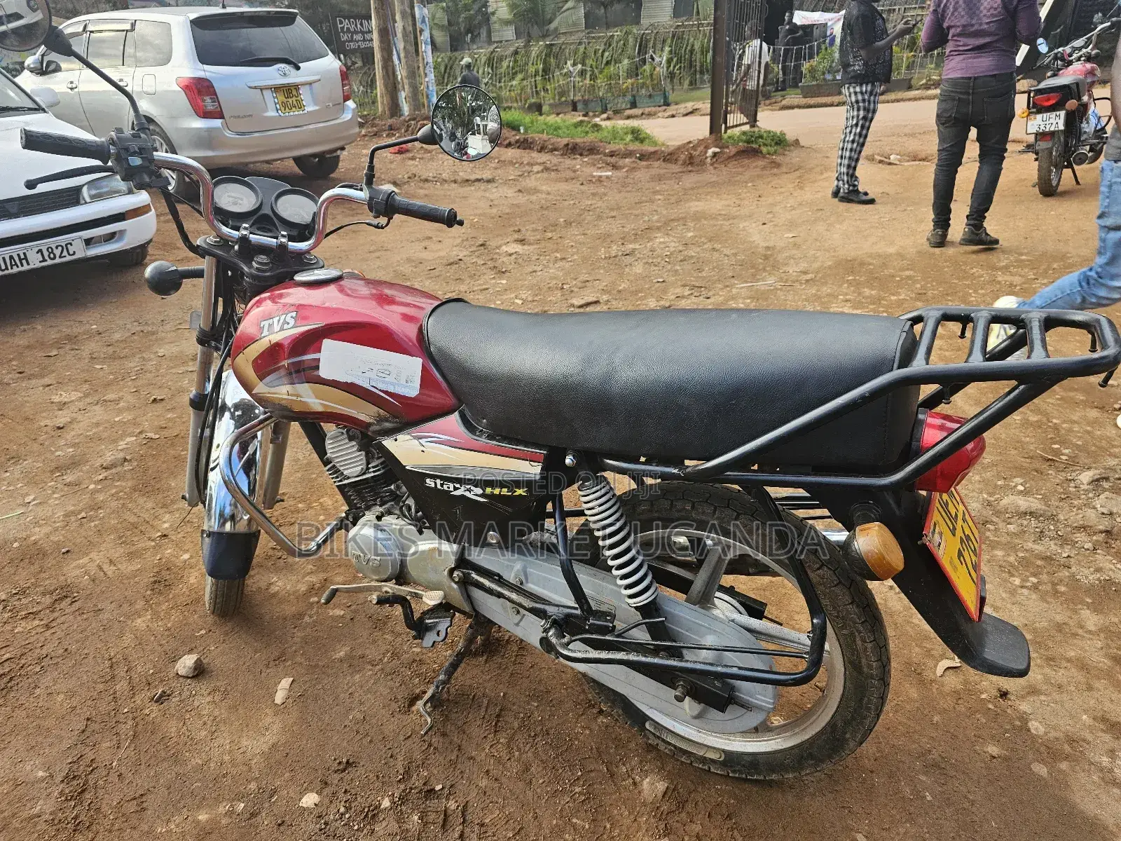 TVS XL 100 2017 Red