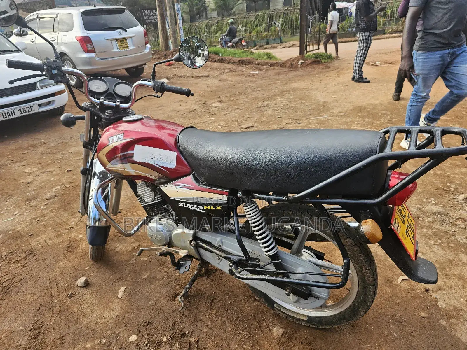 TVS XL 100 2017 Red