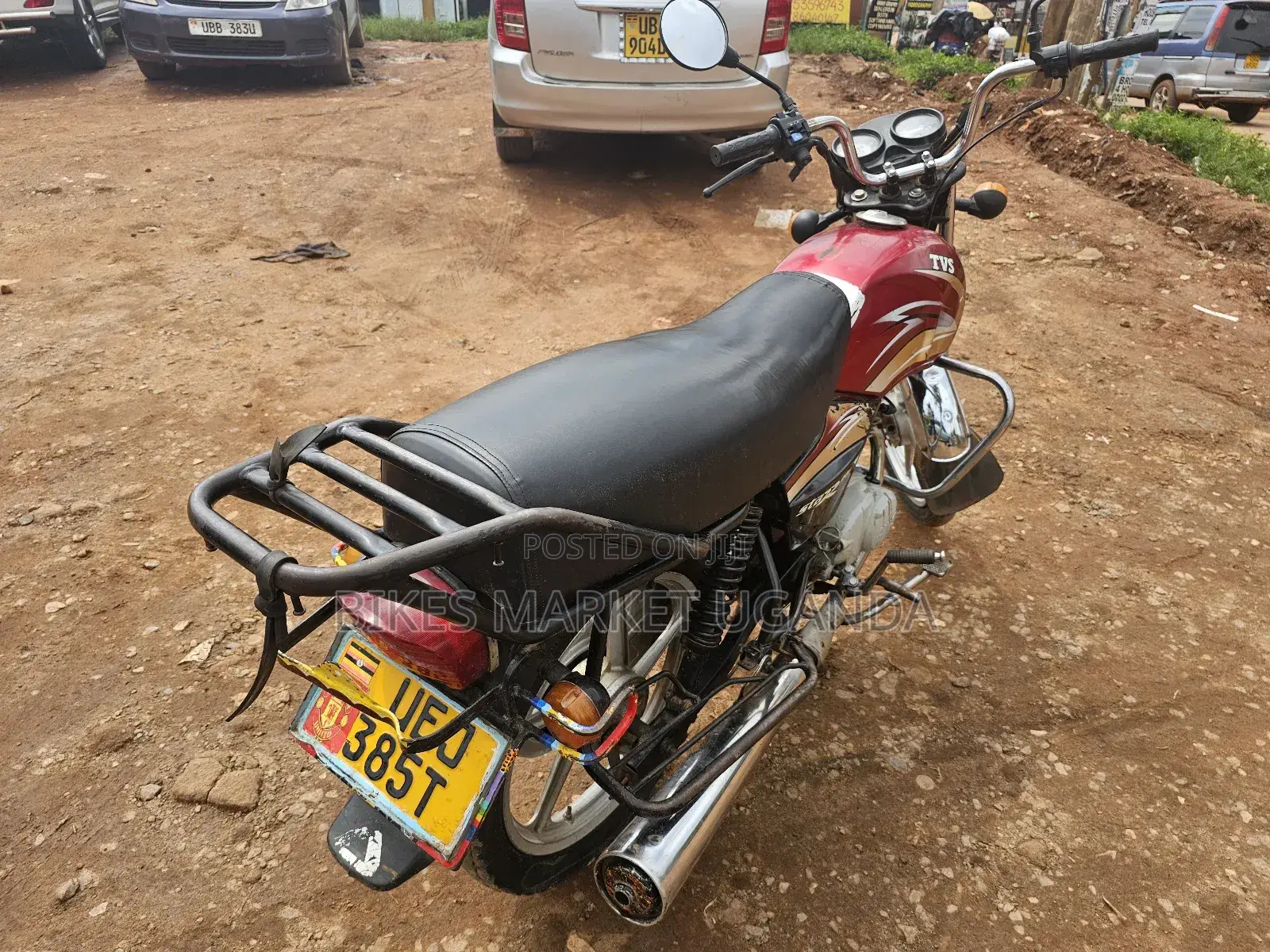 TVS XL 100 2017 Red