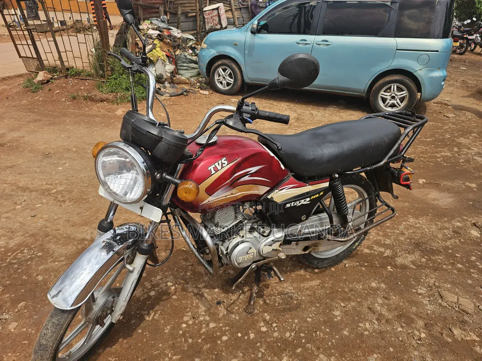 TVS XL 100 2017 Red