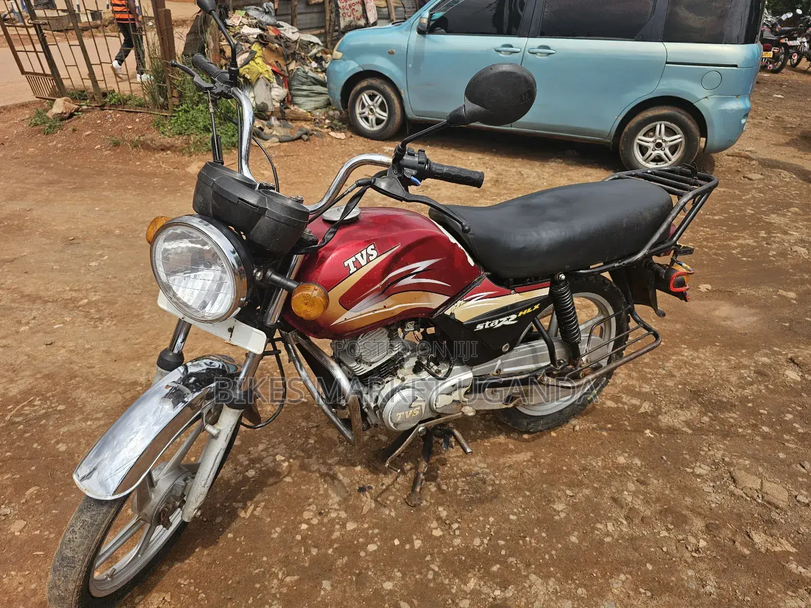 TVS XL 100 2017 Red