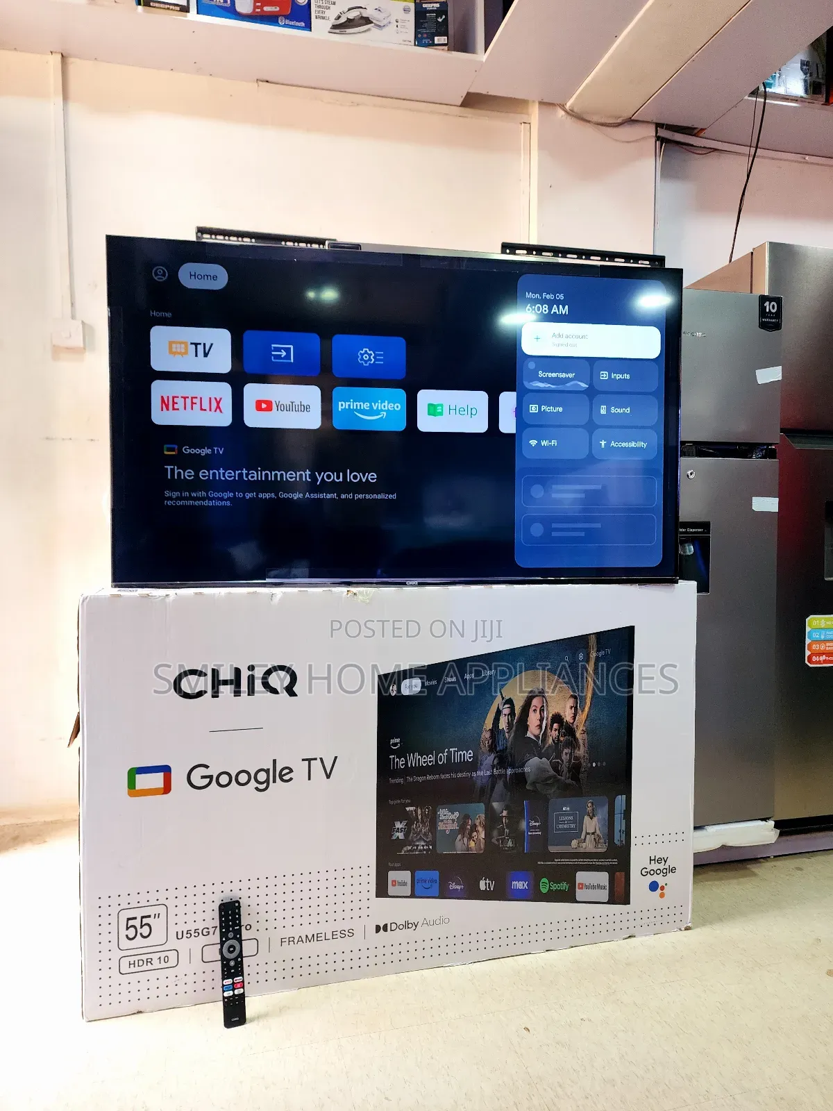Chiq 55inches Pro Android Tv