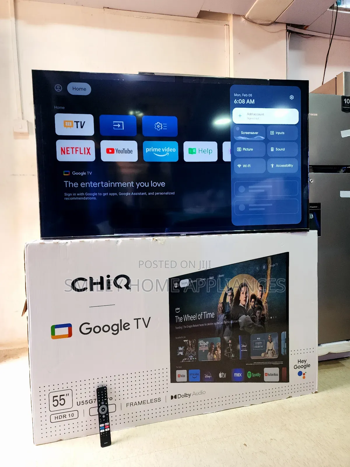Chiq U55G70 PRO 55inches Android TV