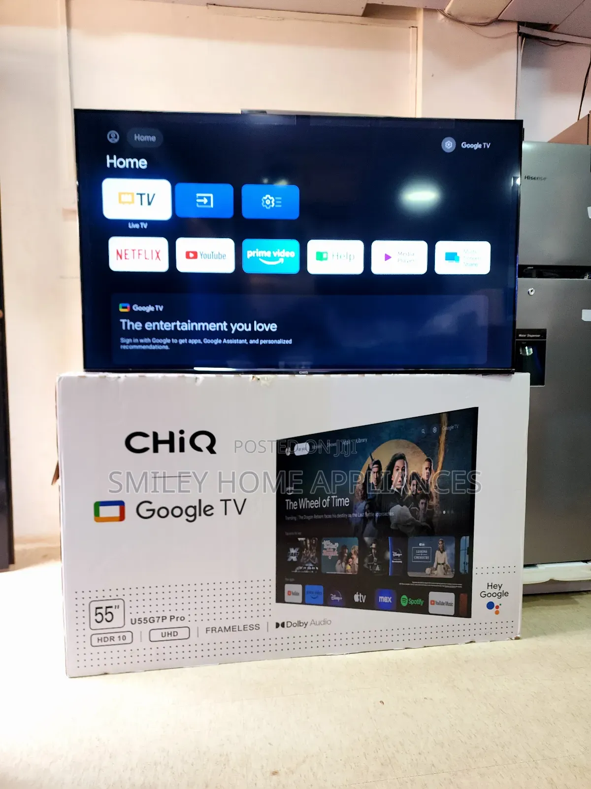 Chiq 55inches Android Pro Tv