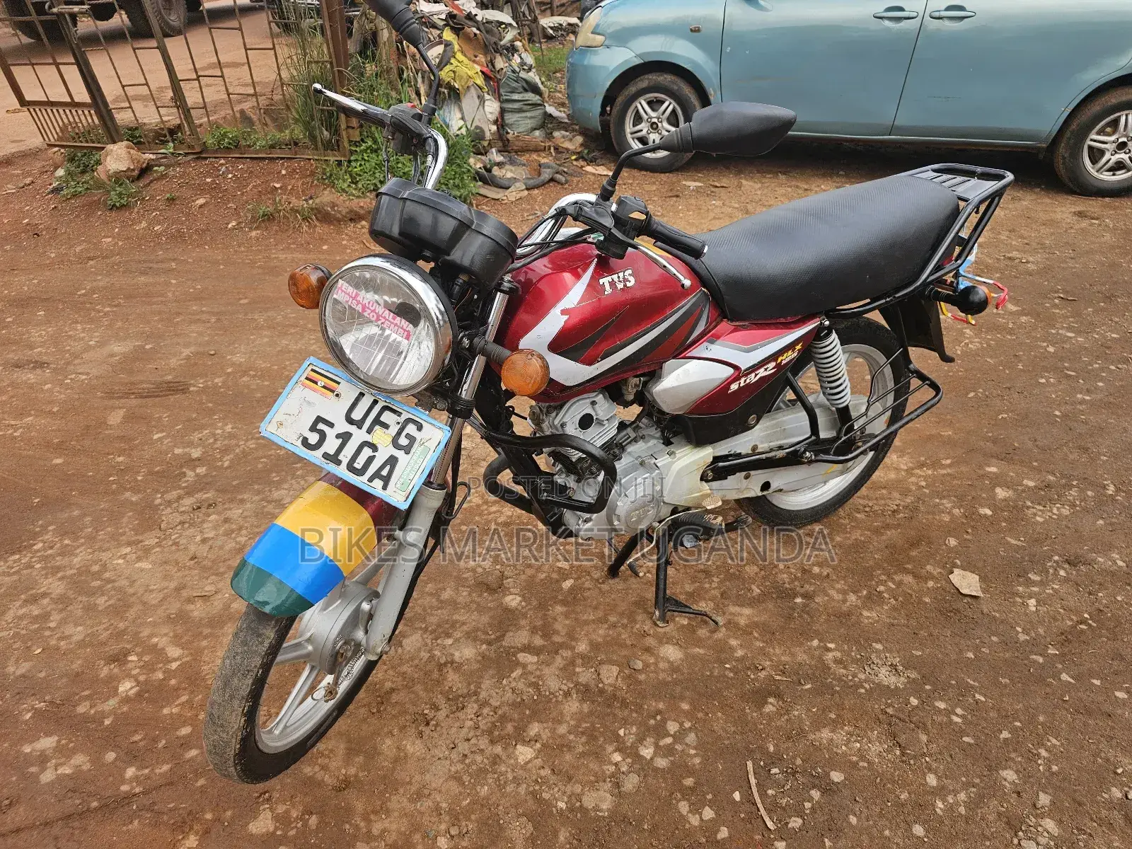 TVS HLX 125 2022 Red