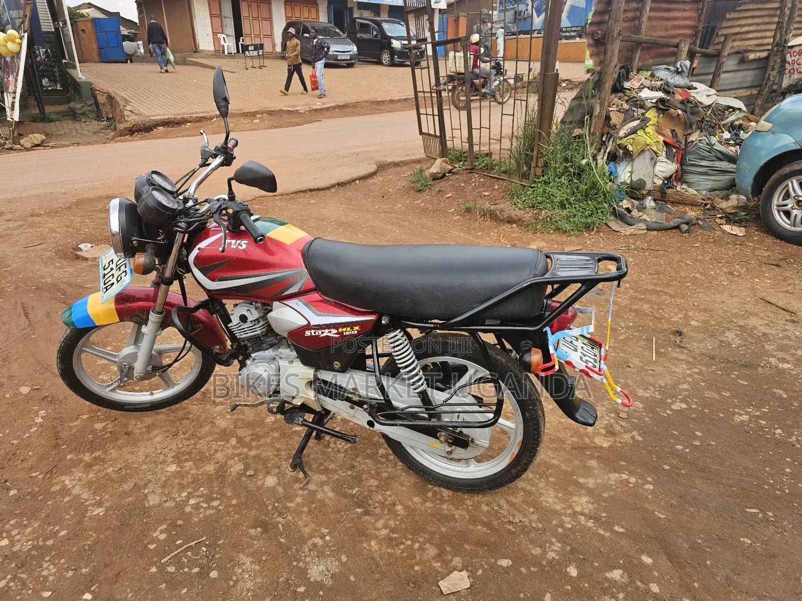 TVS HLX 125 2022 Red