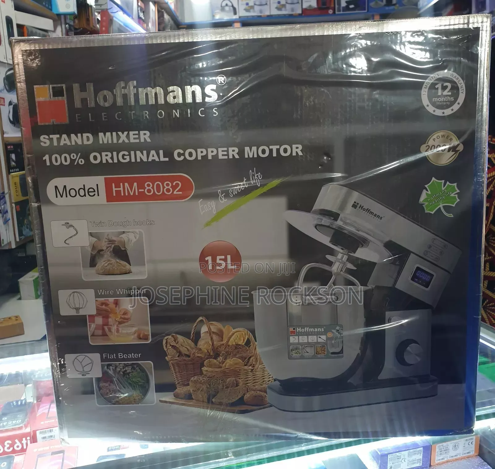 Hoffmans Stand Mixer 15l