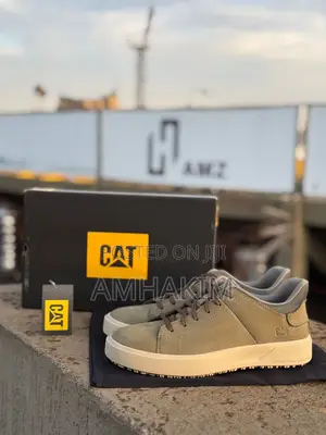 Super Men's Leather Caterpillar Sneakers in Stock