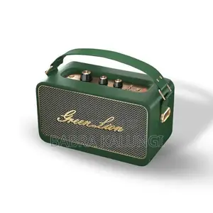 Green Lion Classic Sound Stereo Speaker- Multicolor