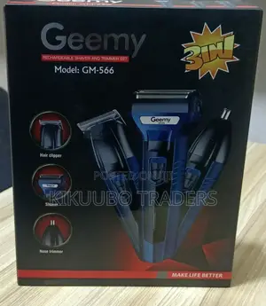 Geemy 3in1 Rechargeable Shaver and Trimmer Set
