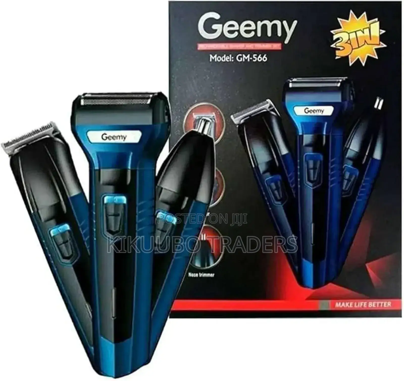 3in1 Professional Rechargeable Shaver Set