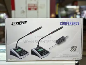 2 Piece Portable Dual Channel Conference Wireless Microphone