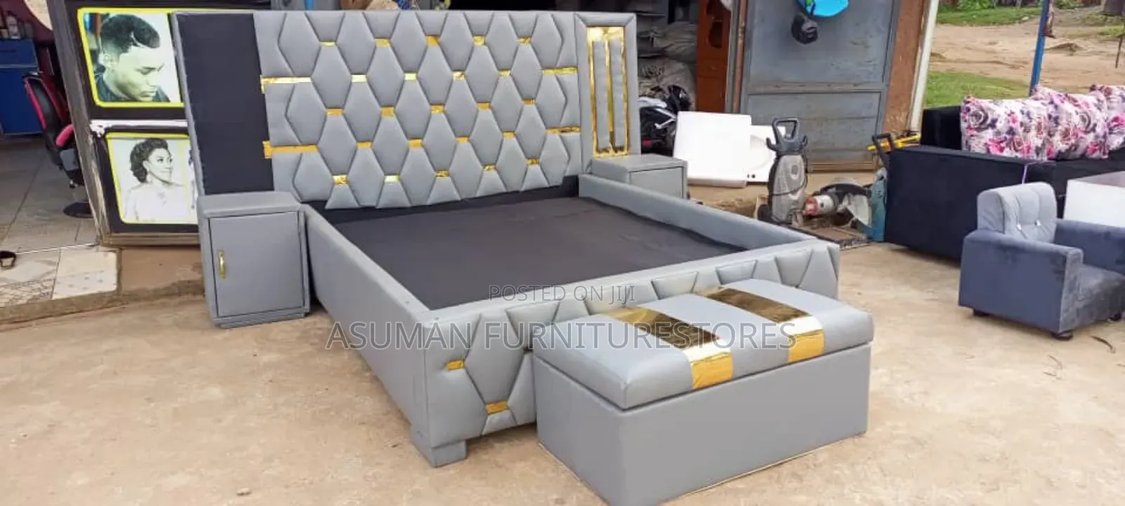 5x6ft Dressed Bed Call Us On