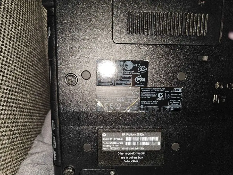 Laptop HP Compaq 8440p 3GB Intel Core I3 HDD 256GB